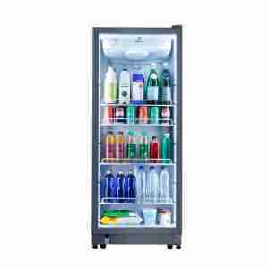 Vitrina refrigerada Indurama VFV 400 de 285 litros con puerta de vidrio
