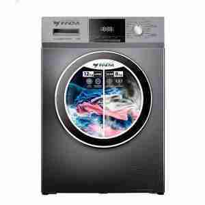 Lavadora secadora Innova IN-LAVASECA12SM de 12 kg 2 en 1 color silver