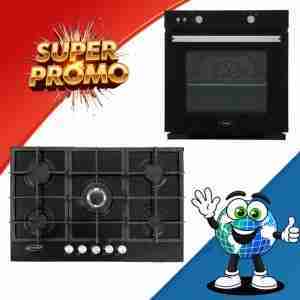 COMBO EMPOTRABLE ENCIMERA + HORNO TOFU