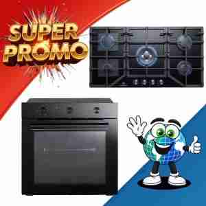 COMBO EMPOTRABLE INDURAMA ENCIMERA + HORNO