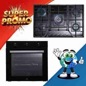 COMBO EMPOTRABLE INDURAMA ENCIMERA + HORNO